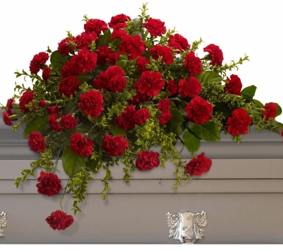 Gigi's Carnation Casket Spray